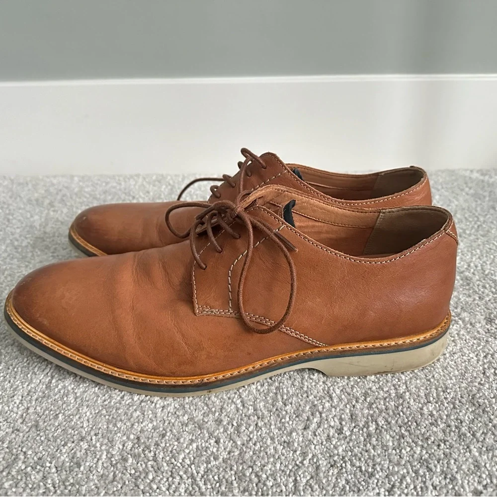 Clarks Atticus Lace Oxfords - Men's Shoes - Size 12 - Brown Dark Lace - Picture 6 of 7